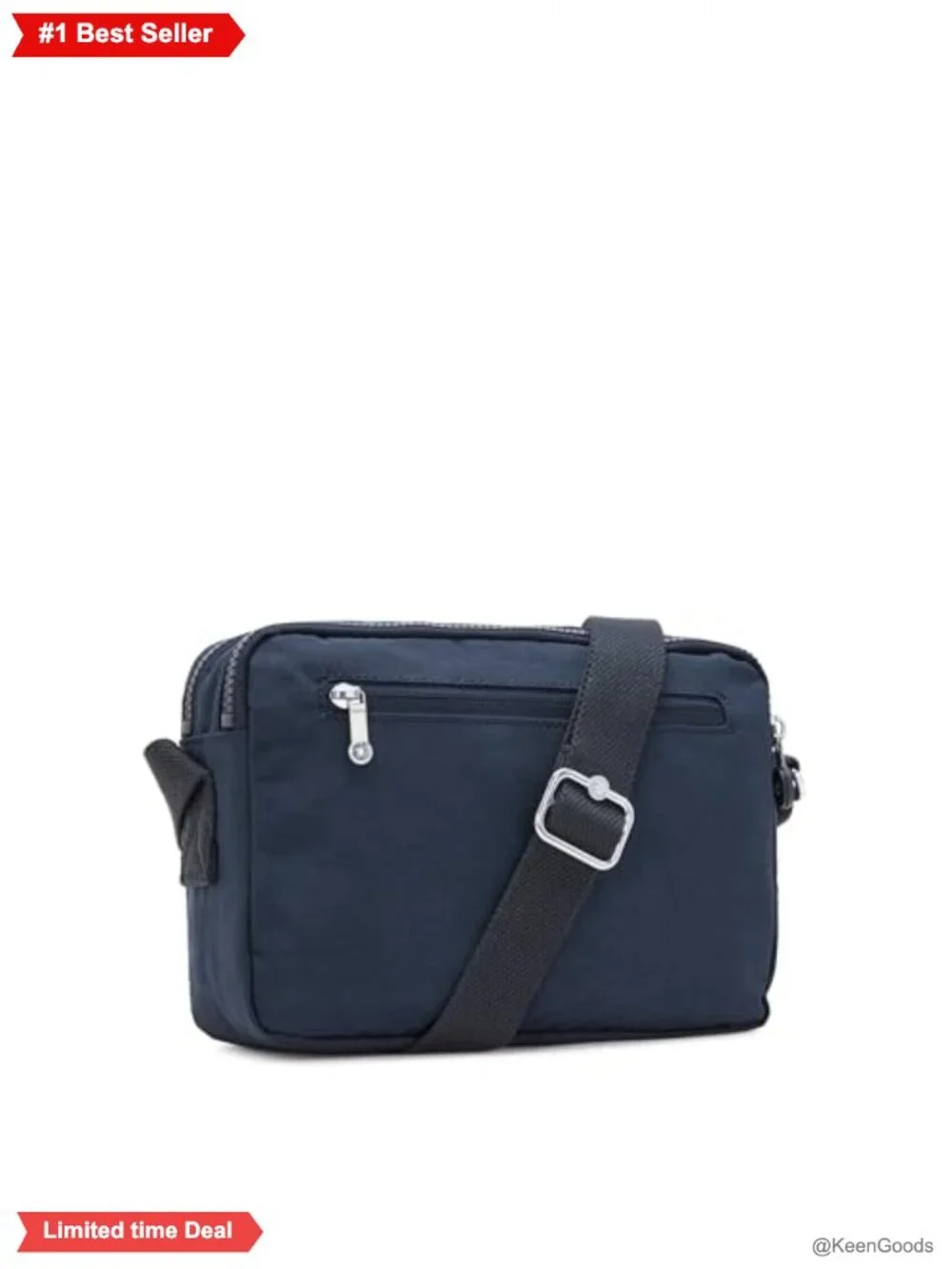 Kipling Abanu Medium Crossbody Bag Lightweight Nylon Adjustable